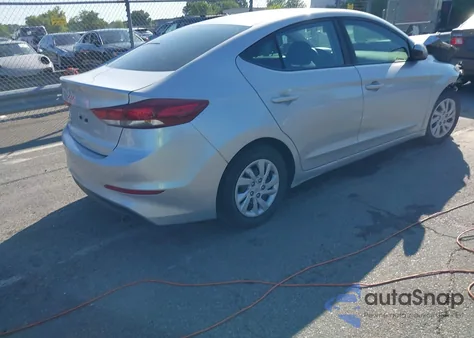 2018 Hyundai Elantra Se from USA, damaged, VIN 5NPD74LF0JH329127